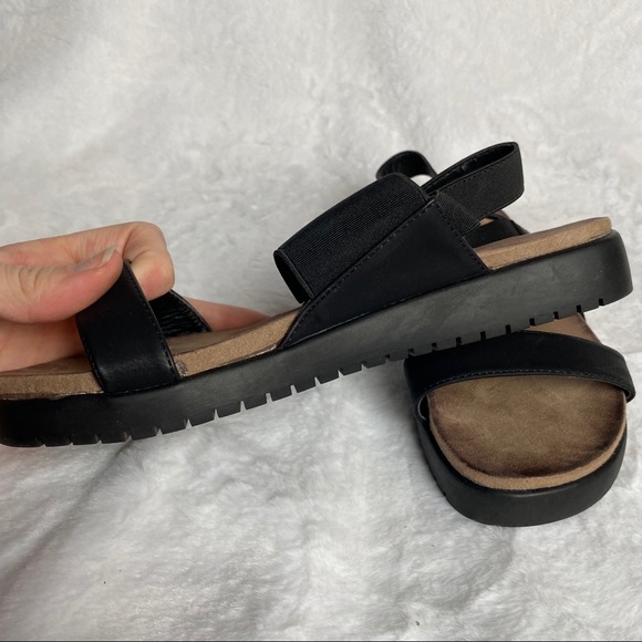 Nature Breeze Brown Black Classic Foot Sandal - Picture 4 of 7